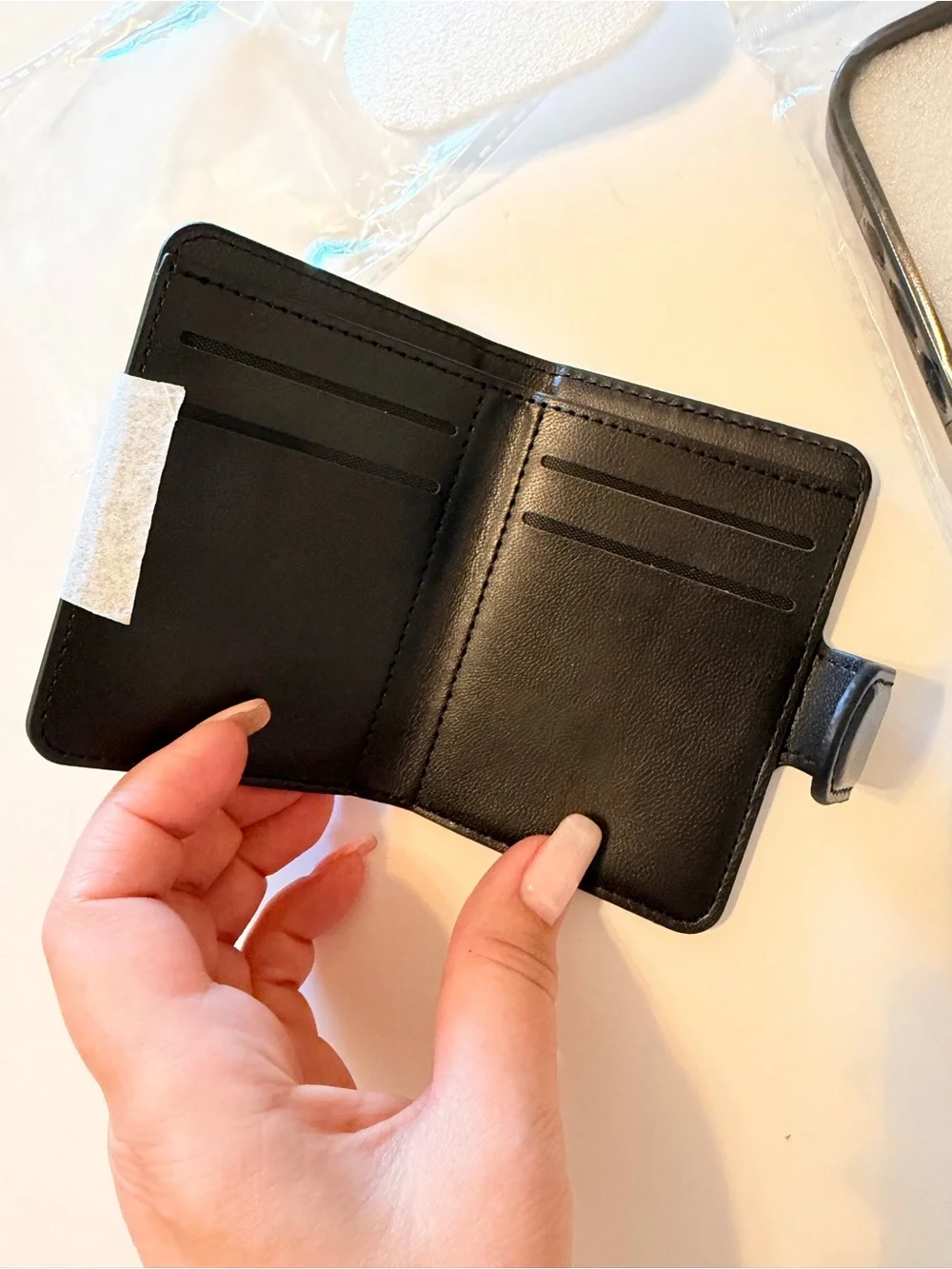 IPhone Wallet Case iPhone 17 Pro Max Detachable faux leather Magnetic Wallet,NEW
